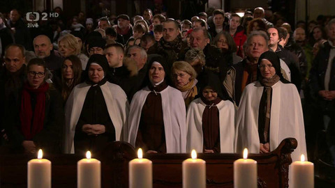 Bohoslužby v České televizi - Půlnoční mše 2023