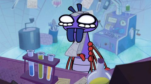 Dobrodružství Arachnomušáka - 4/16 Arachnomušák versus Roboptakovčelák