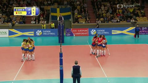 Kvalifikace ME ženy ve volejbalu 2019 - Švédsko - Česko