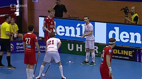 Florbal - Česko - Švýcarsko