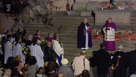Bohoslužby v České televizi - Památka zesnulých