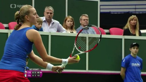 Fed Cup 2014 - Česko - Itálie (semifinále)