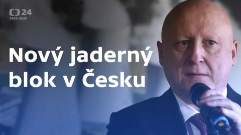 Mimořádné pořady ČT24 - Nový jaderný blok v Česku