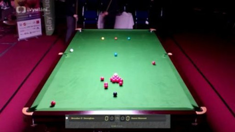 Mistrovství Evropy ve snookeru 2015 - Brendan O' Donoghue vs. Danni Bismoot