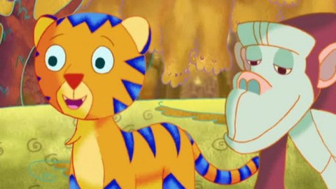 Tygřík Arnoštek - 46/52 Arnoštek a šimpanz