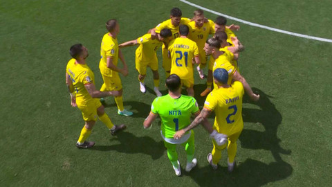 UEFA EURO 2024 Německo - Pohled shora: Rumunsko - Ukrajina