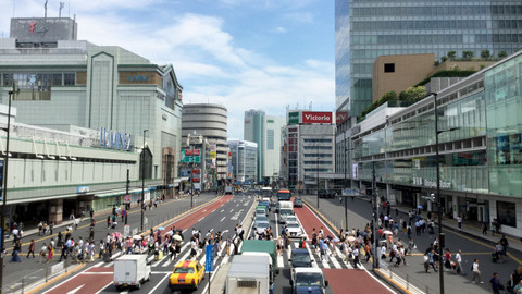 Obří dopravní uzly - Tokijské nádraží