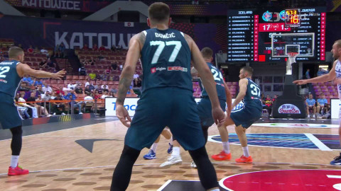 ME v basketbalu mužů 2025 - Island - Slovinsko