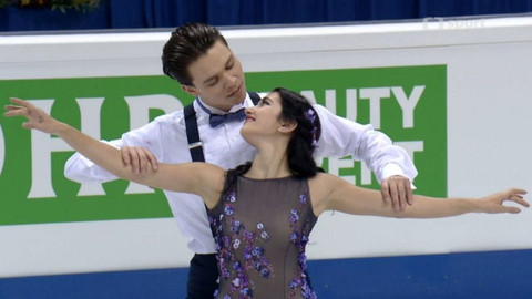 ME v krasobruslení 2016 Slovensko - Taneční páry - krátký program