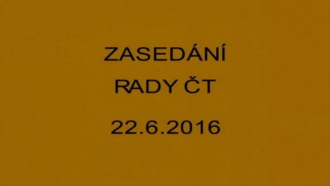 Jednání Rady České televize - 12. jednání Rady ČT v roce 2016