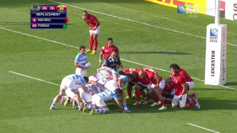 MS v ragby 2015 Anglie - Argentina - Tonga