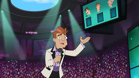 Phineas a Ferb - 13/35 Perry, filmový hvězdopysk / Do černého