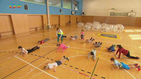 Jogínci sportují - Bubble aktivity
