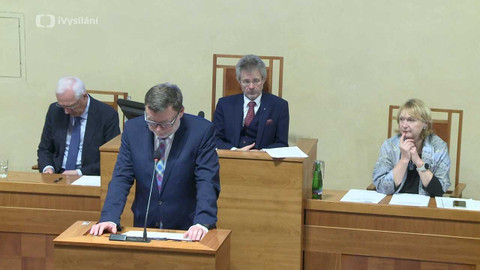 Záznam z jednání schůze Senátu PČR - 24. listopadu 2022