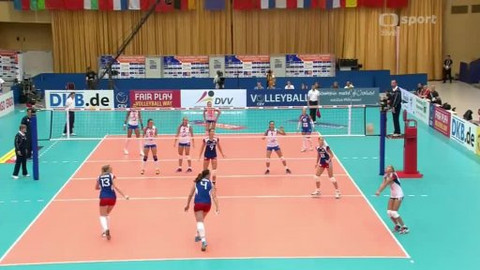ME ve volejbalu žen 2013 - Srbsko - Česko