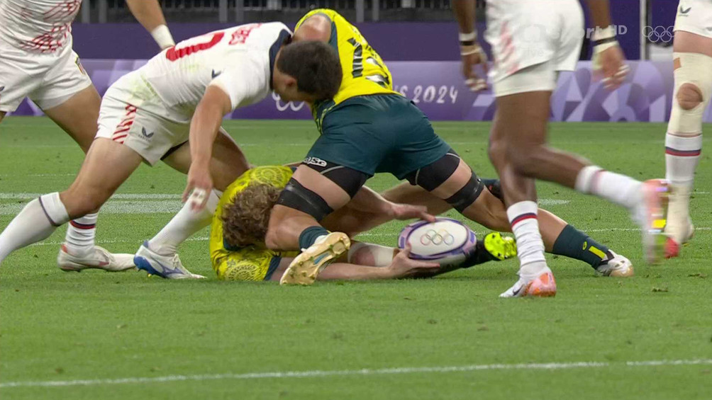 Ragby 7s: Austrálie - USA - XXXIII. letní olympijské hry 2024 Paříž ...