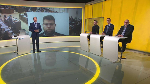 90’ ČT24 - Sněmovna o střetu zájmů předsedy ANO Babiše