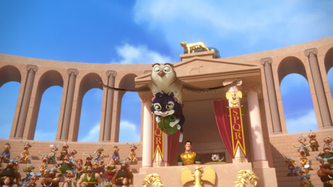 Idefix a smečka Nepoddajných - 8/52 Nepoddajní a cirkus v aréně