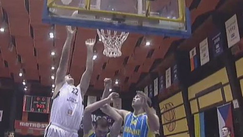 Basketbal - Česko - Ukrajina