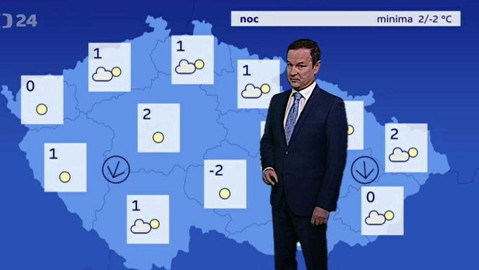 Předpověď počasí - 24. března 2017 17:55