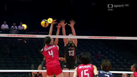 MS ve volejbalu žen 2022 Nizozemsko, Polsko - Japonsko - Belgie