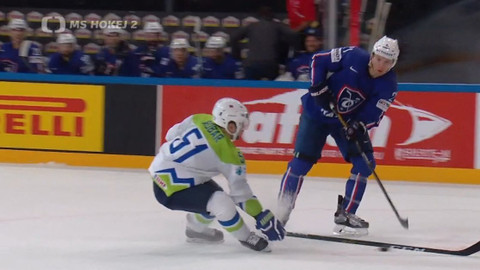 MS v ledním hokeji 2017 Německo a Francie - Francie - Slovinsko