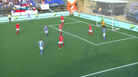 ME v malé kopané 2017 Česko - Česko - Bosna a Hercegovina