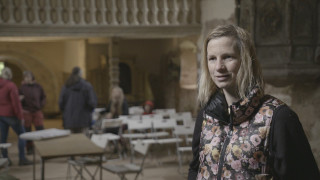 Práce jako na kostele