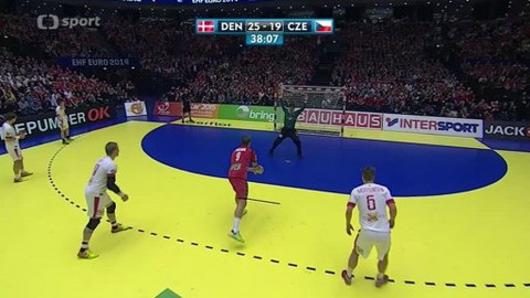 Házená - Dánsko - Česko