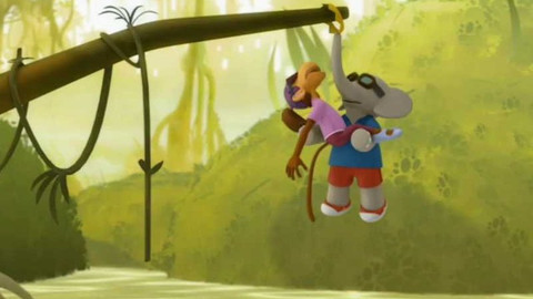 Babar a Baduova dobrodružství - 5/13 Odmaskovaný Badou/Létající bažiny