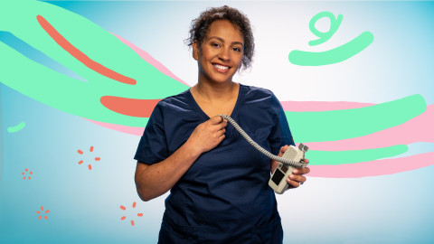 Co to máš v tašce? - Porodní asistentka