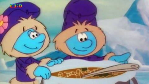 Šmoulové - Fešákovo ztracené zrcátko/Divousovi kuká ve věži