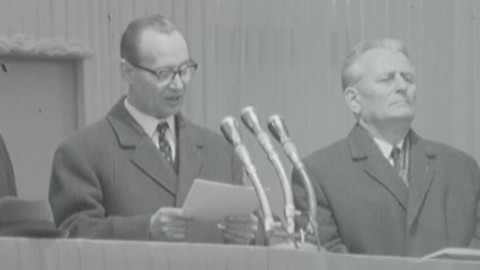 Příloha Televizních novin - Projev A. Dubčeka