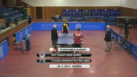 Stolní tenis - SKST Charvát Baník Havířov - TJ Slavoj Severotuk Ústí nad Labem