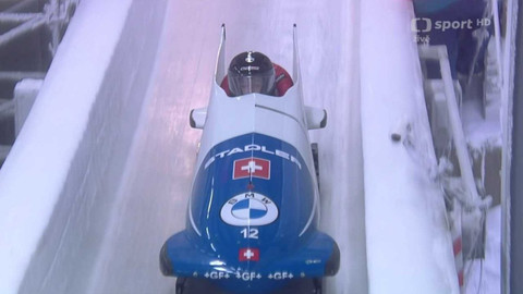 Mistrovství Evropy v bobech a skeletonu 2023 Německo - 1. jízda dvojbobu žen