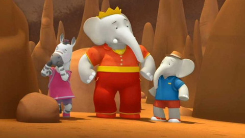 Babar a Baduova dobrodružství - 44/52 Výcvikový tábor tvrďáků/ Celestýna boduje