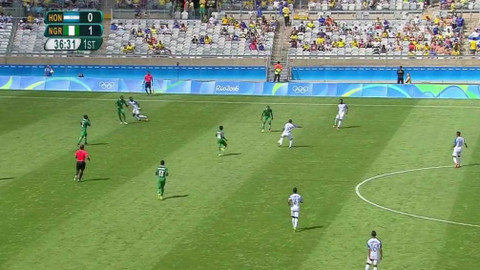 XXXI. letní olympijské hry 2016 Rio de Janeiro - Fotbal: Honduras - Nigérie (muži)