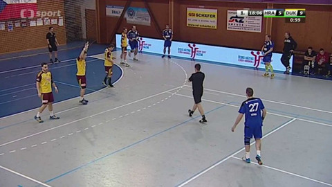 Házená - TJ Cement Hranice - HC Dukla Praha