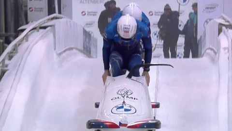 Mistrovství Evropy v bobech a skeletonu 2023 Německo - 1. jízda dvojbobu mužů