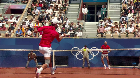 XXXIII. letní olympijské hry 2024 Paříž - Tenis: Novak Djokovič - Rafael Nadal