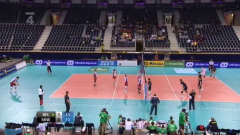 Volejbal - Belgie - Černá Hora