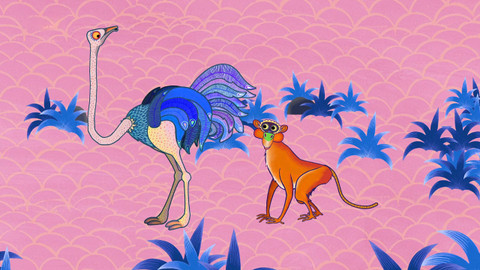 Příběhy Tinga Tinga - 36/52 Proč má Pavián holý zadek