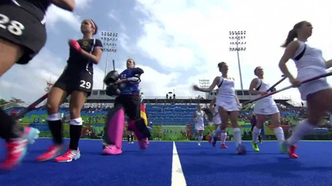 XXXI. letní olympijské hry 2016 Rio de Janeiro - Pozemní hokej: Nový Zéland – Německo (ženy)