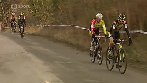 Cyklistika - MČR v cyklokrosu 2014 Loštice