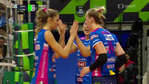 Liga mistrů ve volejbalu - Igor Gorgonzola Novara - Imoco Volley Conegliano