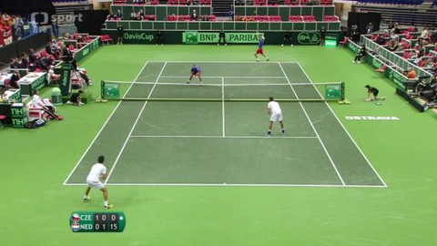 Davis Cup - Česko - Nizozemsko (1. kolo)