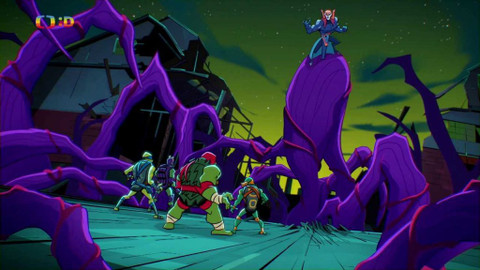 Vzestup Želv Ninja - Temná liga mutantů