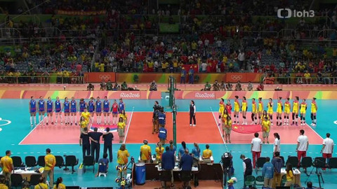 XXXI. letní olympijské hry 2016 Rio de Janeiro - Volejbal: Čína - Srbsko (ženy)