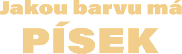 Jakou barvu má Písek