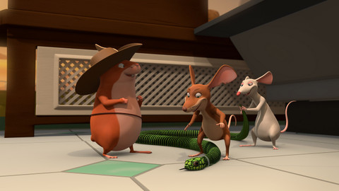 Myší mušketýři - 39/45 Had